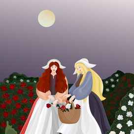 Белоснежка и Краснозорька