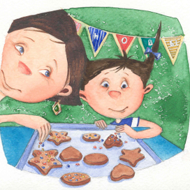 Рождественские печеньки 