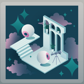 Векторная иллюстрация для простой анимации