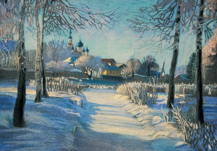 Зима в Угличе