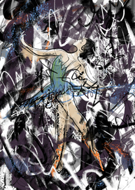 Серия иллюстраций для танцевальной студии