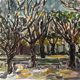 Париж. Парк