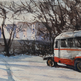 Автобусы в Зимнее время