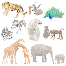 Дикие звери