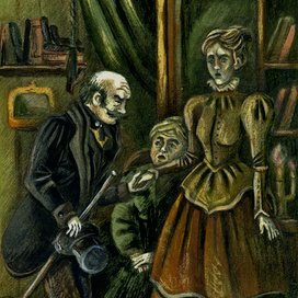 Иллюстрации к сборнику произведений Н.Н Каразина «Рождественские рассказы», издатель ИП Мамонов В.В.