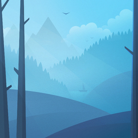 Carpatian Mountains Background