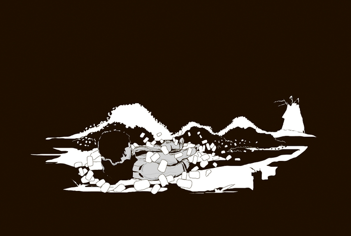 из серии иллюстраций к рассказу К. Булычева.-2