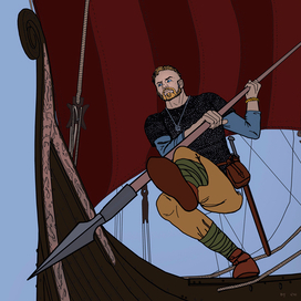 На абордаж! В цвете