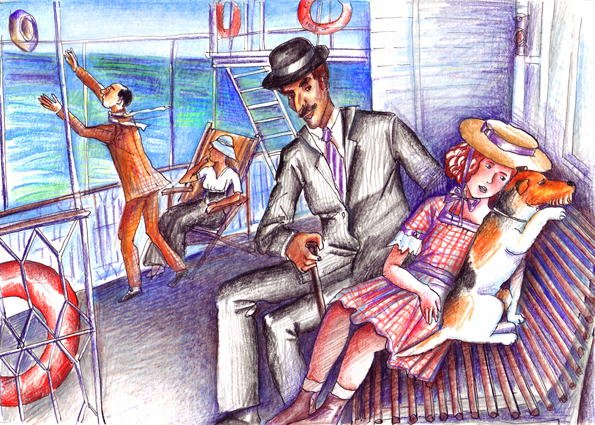 Фокса укачало. 