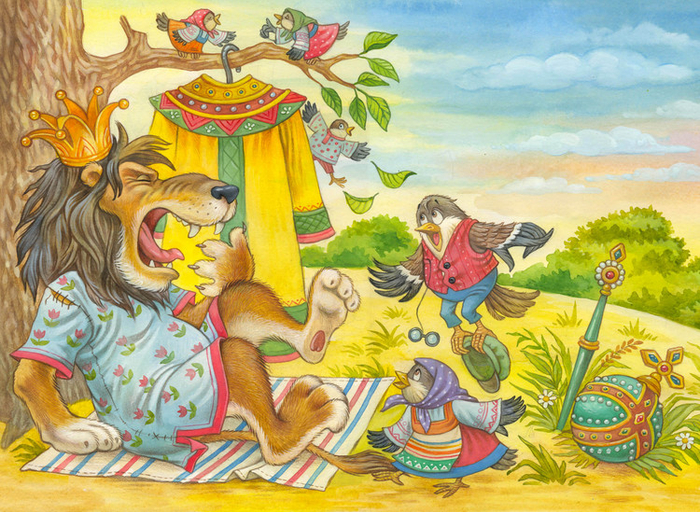 СКАЗКА ПРО МЫШЬ ЗУБАСТУЮ ДА ВОРОБЬЯ БОГАТОГО 3