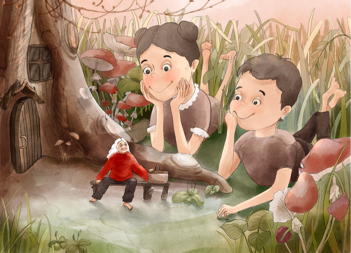 Иллюстрация к истории о храбрости 