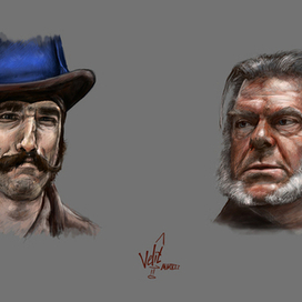 Билл-мясник из "Банды Нью-Йорка" и Гиббс из "Пиратов"