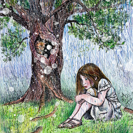 Иллюстрация к сказке "Эмми и Эрни" 