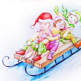 Рождественские эльфы. На досуге