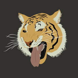 Голова тигра