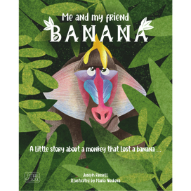 Книжная обложка. Проект «Я и мой друг банан»