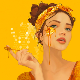 Медовая девушка