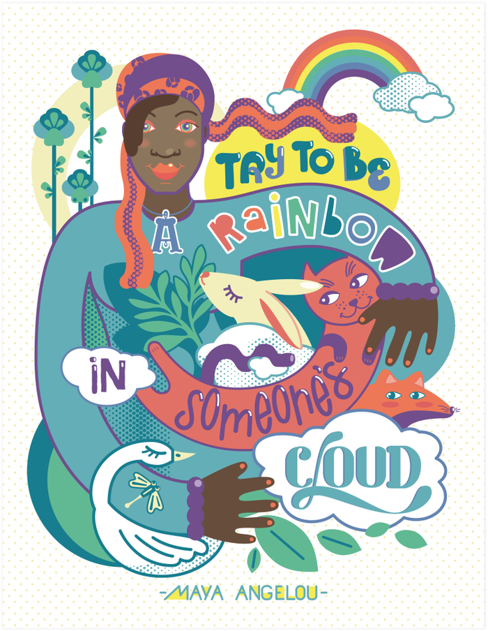 Illustrations for the #21 Issue (Rainbow) of Root&Star