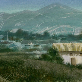 Иллюстрация к произведению Хуана Рамона Хименеса "Платеро и я"