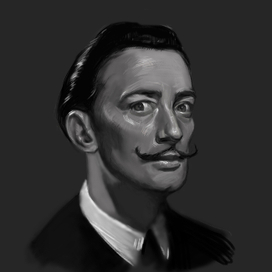 Портрет Сальвадора Дали