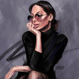 Девушка в очках