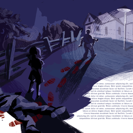 Разворотная иллюстрация