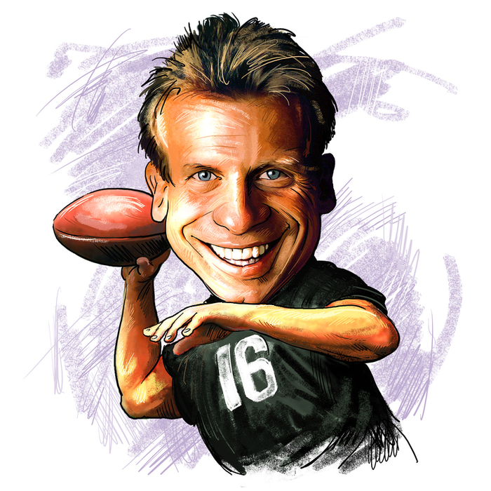 Монтана спортивный шарж