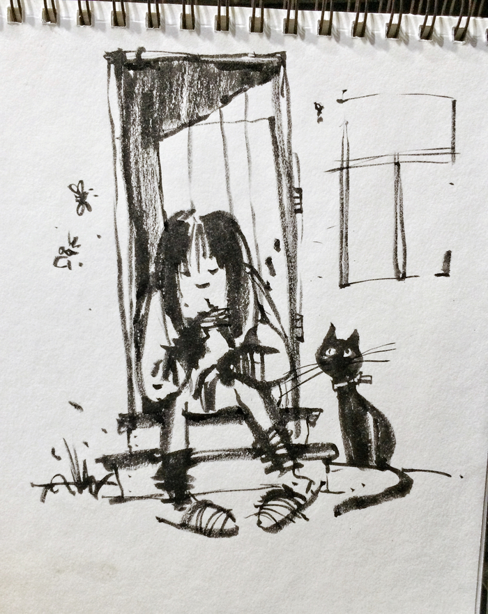 Когда хочется курить на крылечке