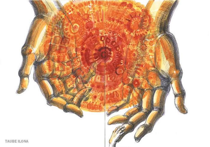 ИЛЛЮСТРАЦИЯ К СТИХОТВОРЕНИЮ А.С. ПУШКИНА «ПРОРОК». 