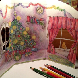 Новогодняя открытка