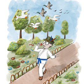 Индивидуальная открытка-иллюстрация