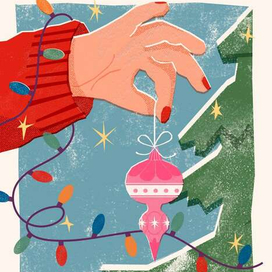 Новогодняя открытка