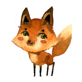 Standing fox