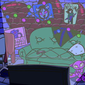 чвсть спальной комнаты