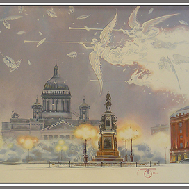 Зима в Петербурге