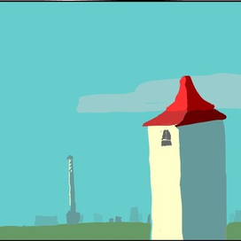 Летающая девочка. (9 лет)