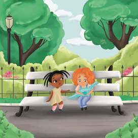 Разговор в парке