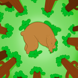 Утро в лесу