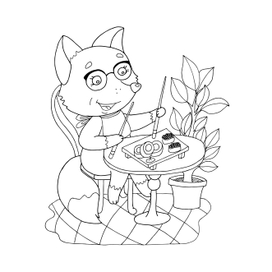 Лисенок и роллы