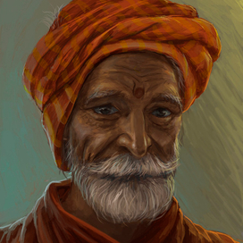 портрет старика