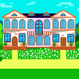 Домик для бумажной куклы