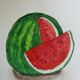 сочный арбуз 