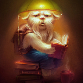 Обитатель библиотеки