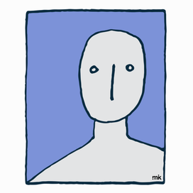 портрет безмолвного человека