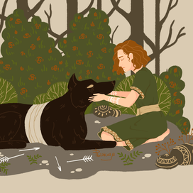 Иллюстрация "Первая встреча"