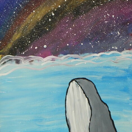 Кит смотрит в космос