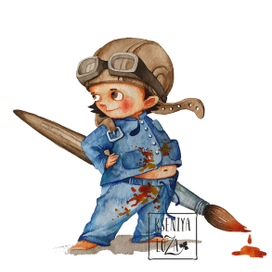 Тестовый персонаж для издательства