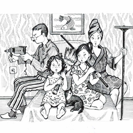 К бою готовы! :)) для сборника детских юмористических рассказов 