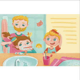 Вечер с семьей. Уход за собой