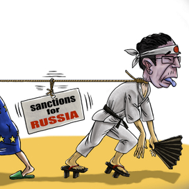 Карикатуры,  политическая сатира.